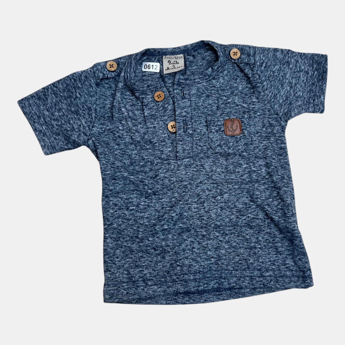 T-Shirt Boîte à Malices : 3 mois