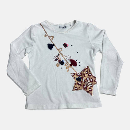 T-Shirt fille : 4 ans