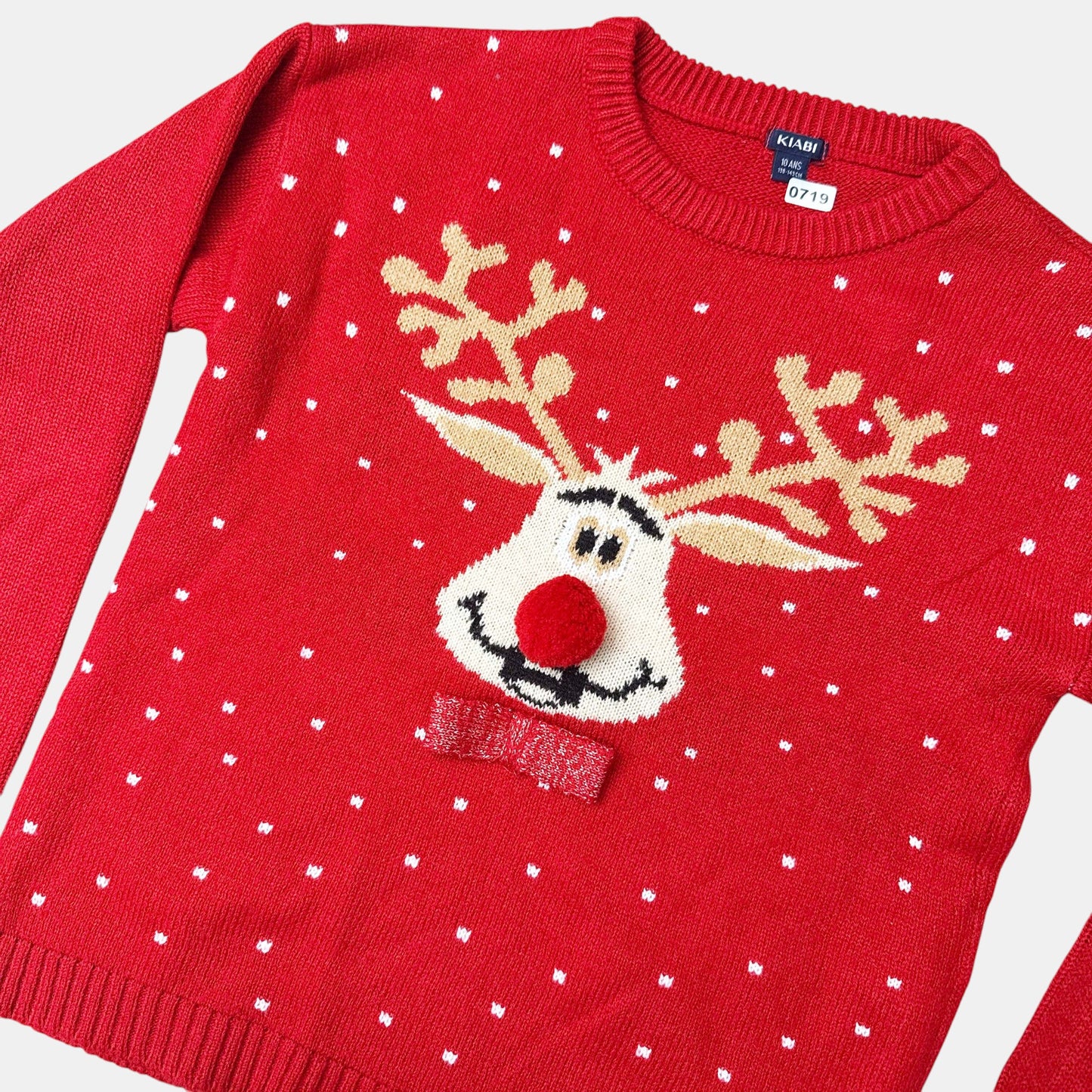 Pull Noël Kiabi : 10 ans