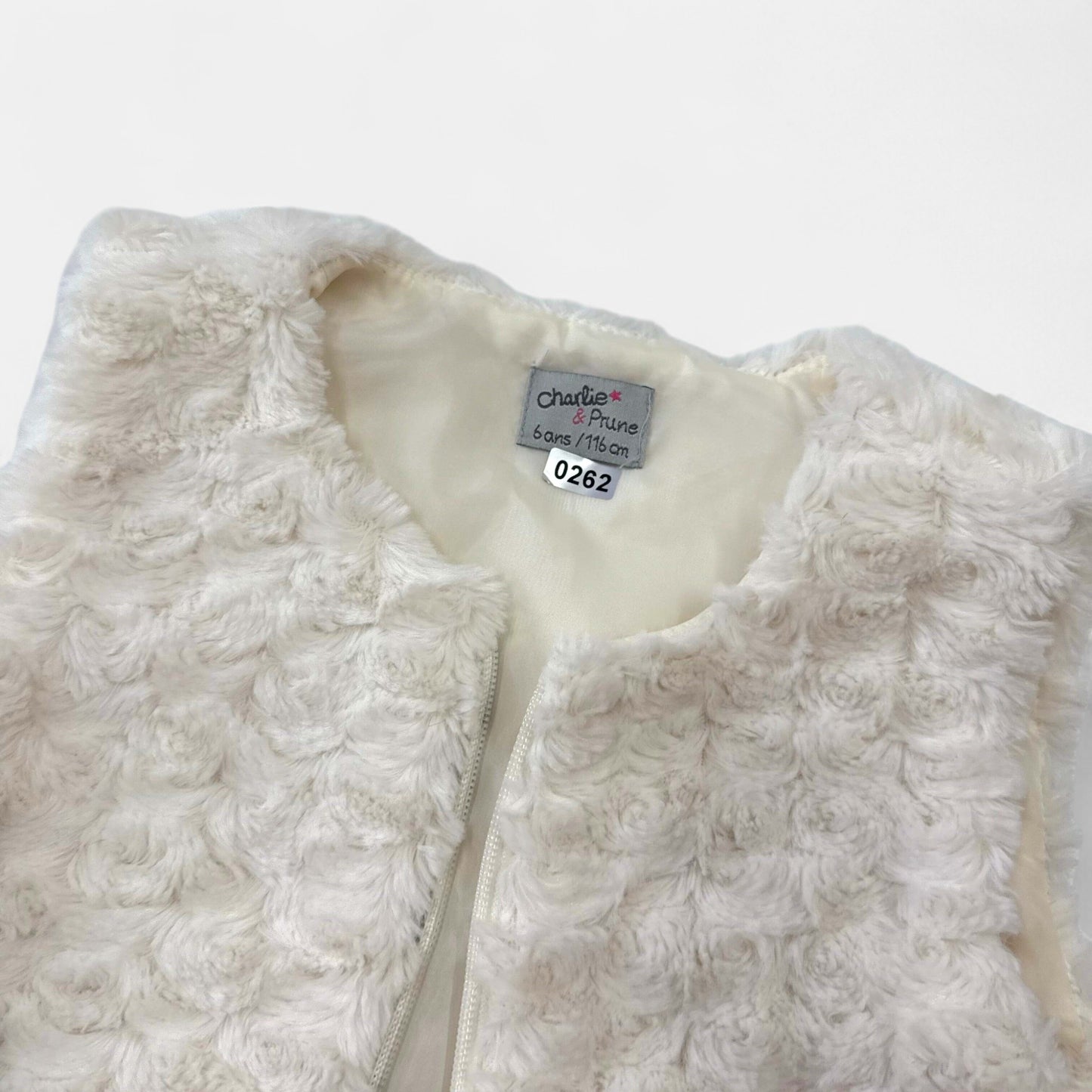 Gilet Charlie et prune : 6 ans