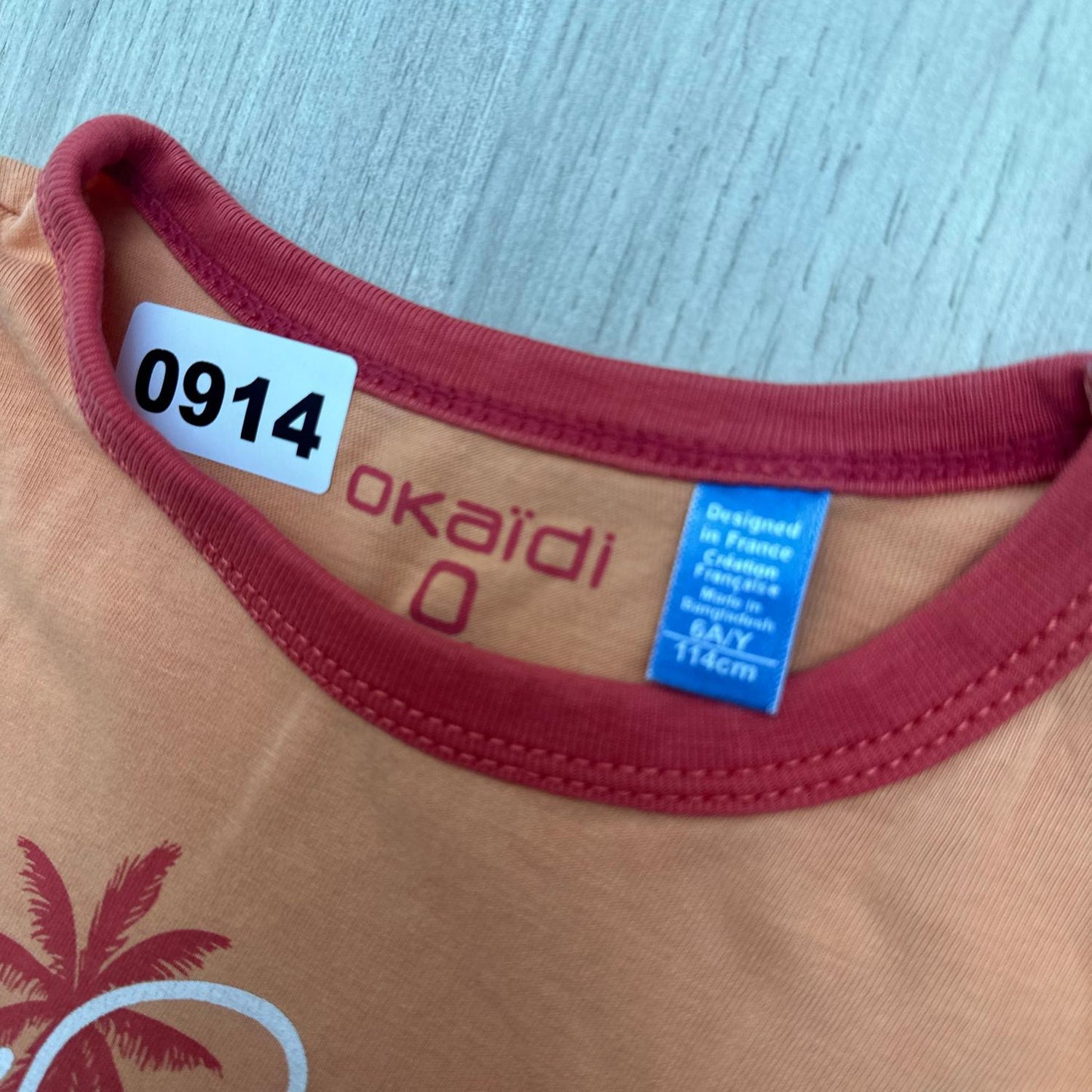 T-Shirt Okaïdi : 6 ans