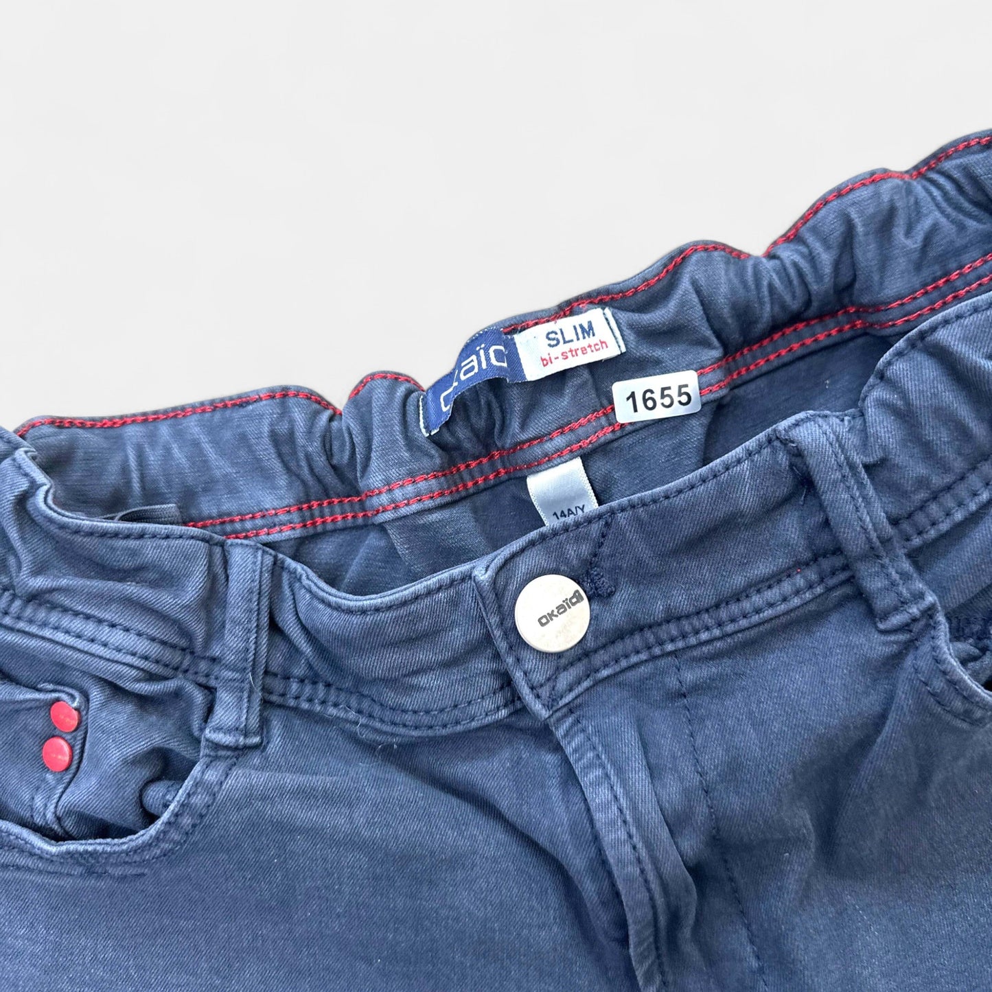 Pantalon Okaïdi Slim : 14 ans