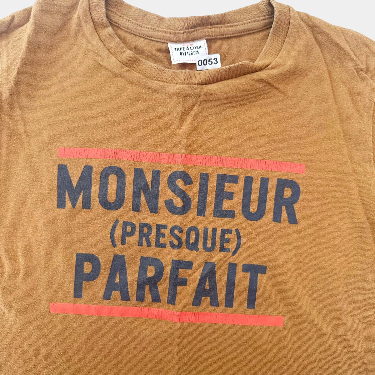 T-Shirt Tape à l'oeil : 8 ans