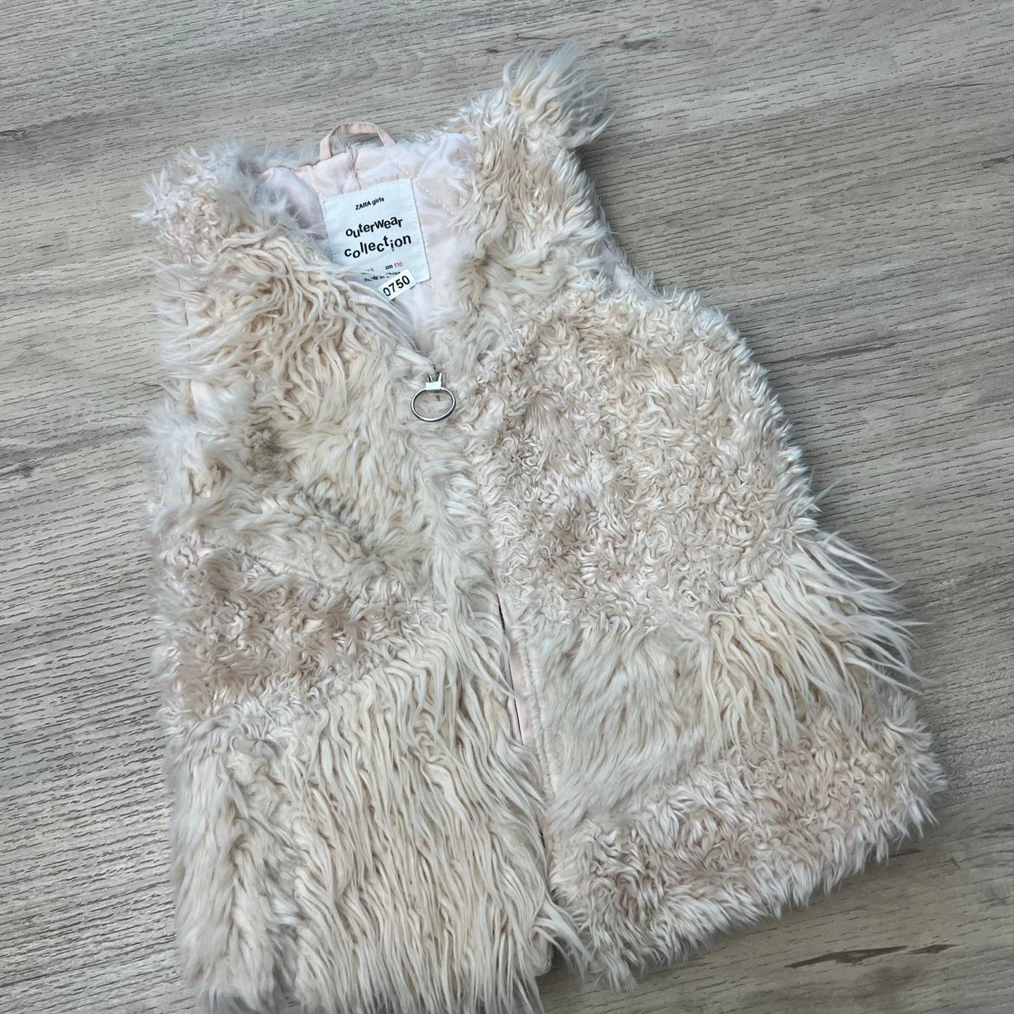 Gilet Zara : 5 ans