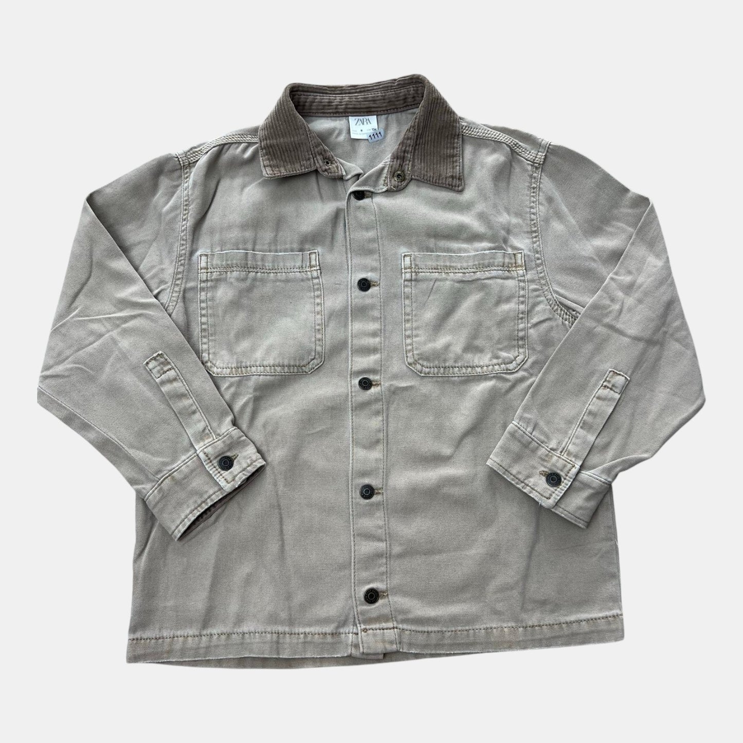 Sur chemise Zara : 9 ans