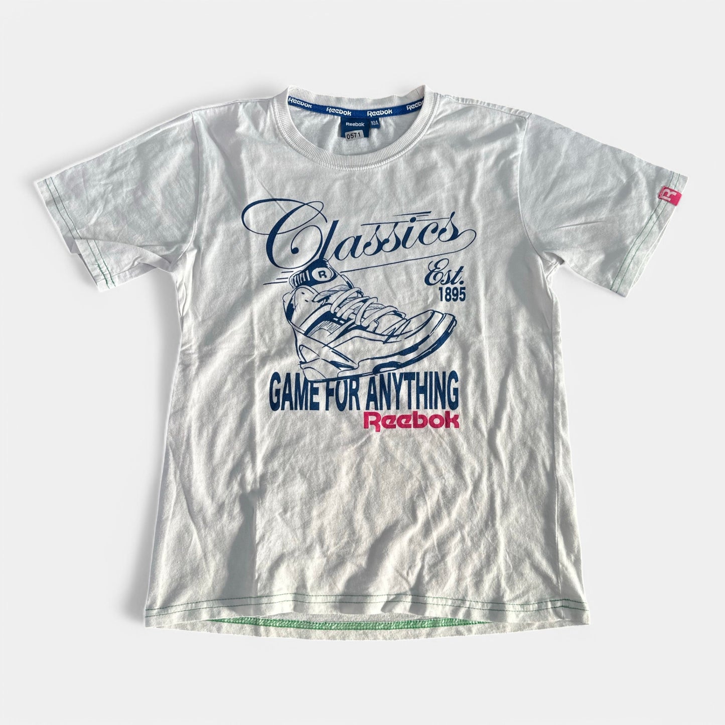 T-Shirt Reebok : 10 ans