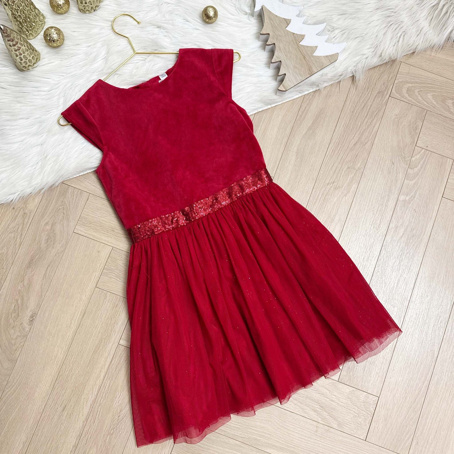 Robe velours Okaïdi : 10 ans