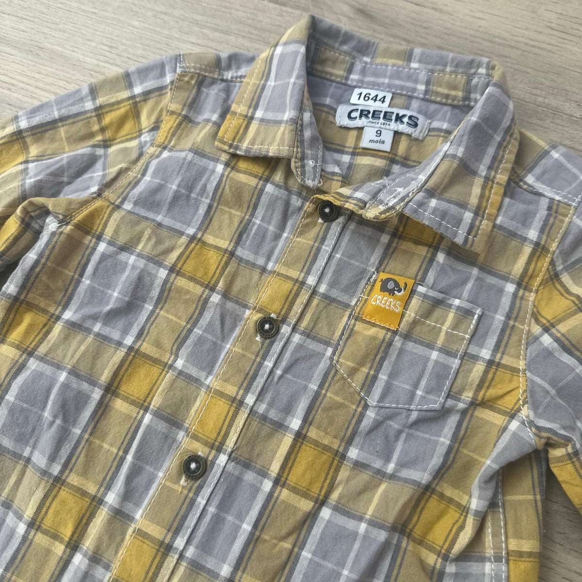 Chemise Creeks : 9 mois