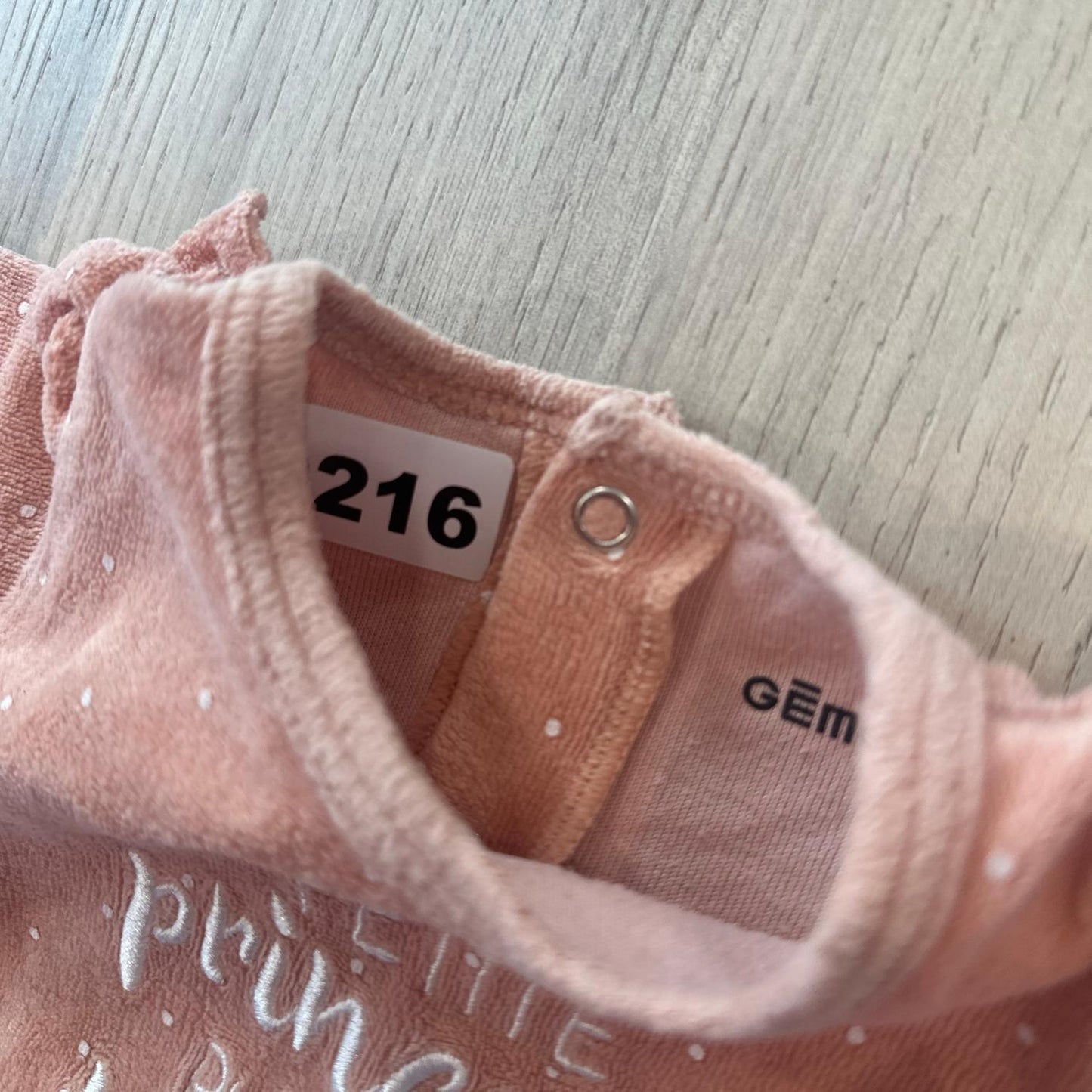 Pyjama Gémo : 3 mois