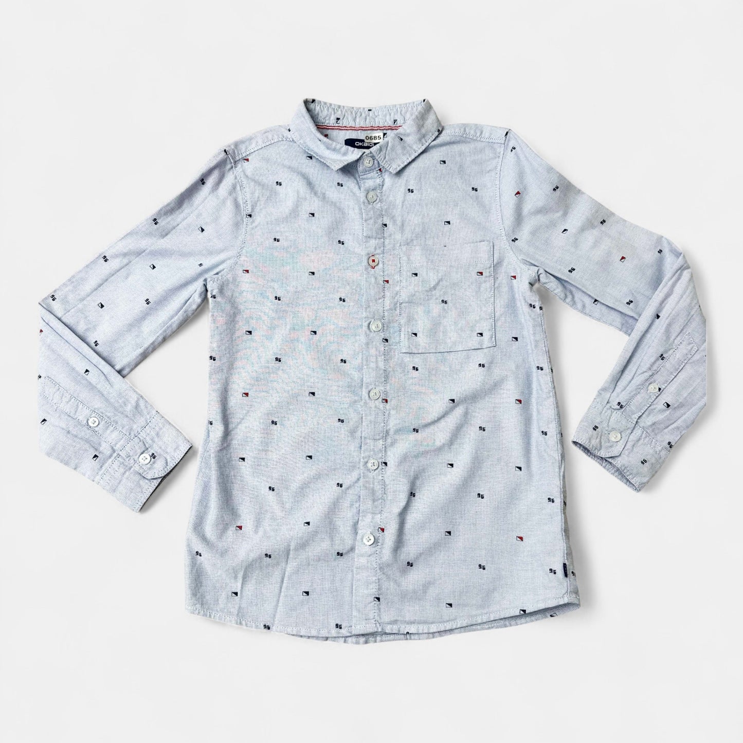 Chemise Okaïdi : 8 ans