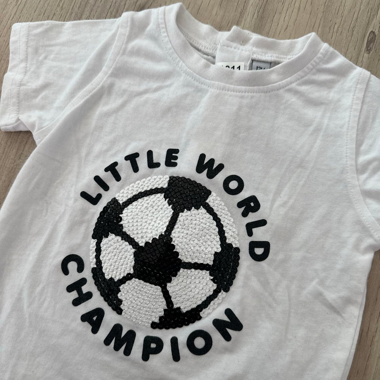 T-Shirt champion : 12 mois