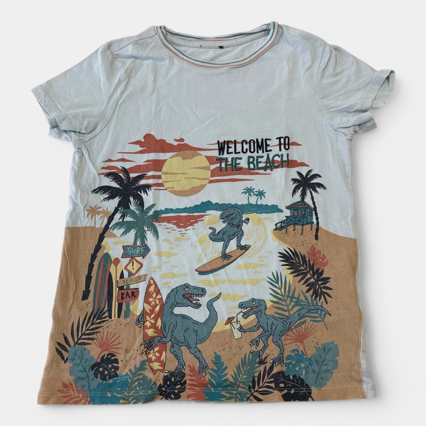 T-Shirt dinosaures : 10 ans