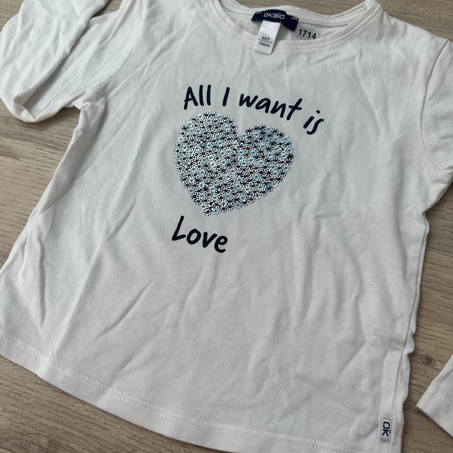 T-Shirt Okaïdi : 4 ans