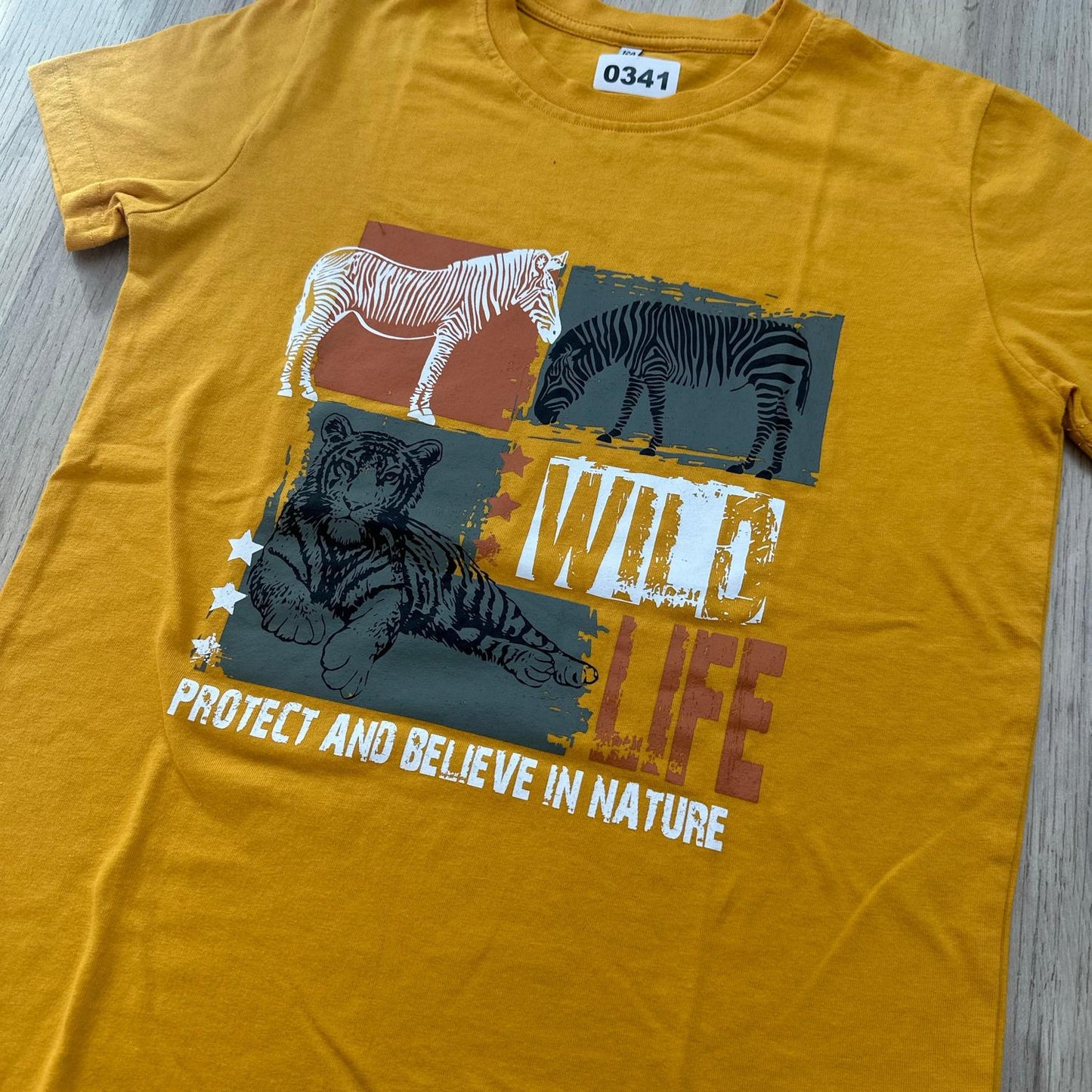 T-Shirt wild life : 12 ans