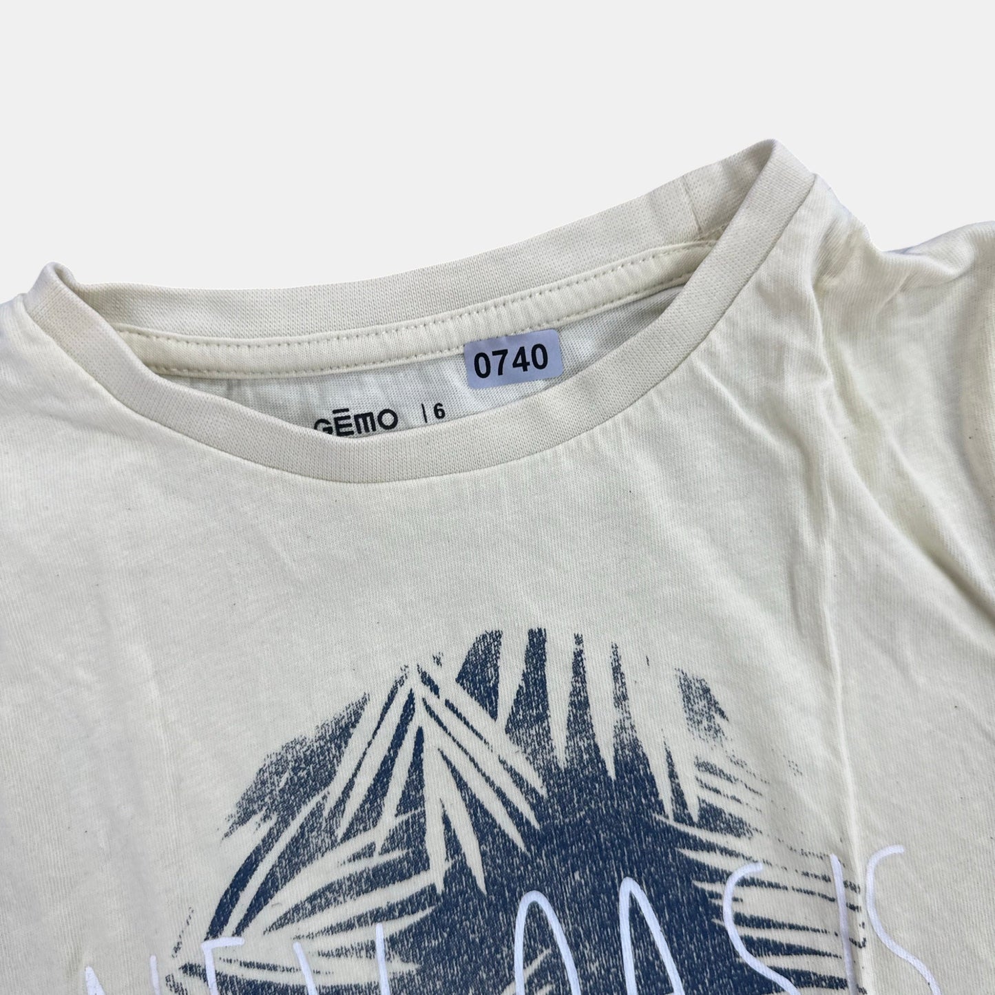 T-Shirt Gémo : 6 ans