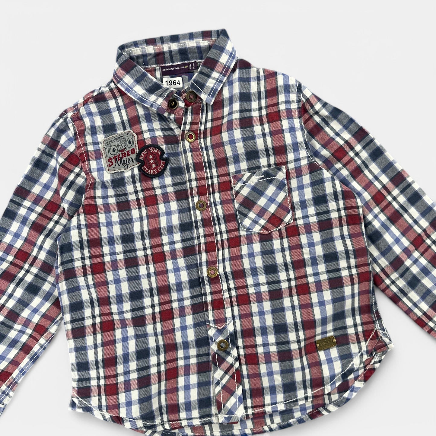 Chemise Sergent Major : 3 ans