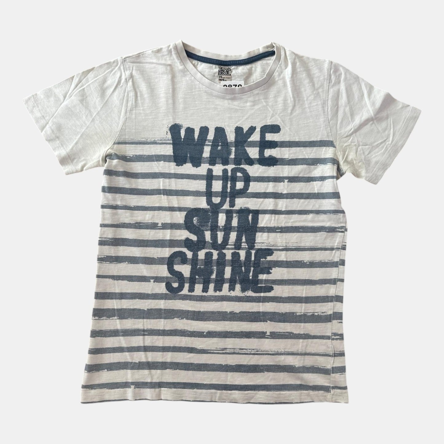 T-shirt tape à l’œil : 14 ans