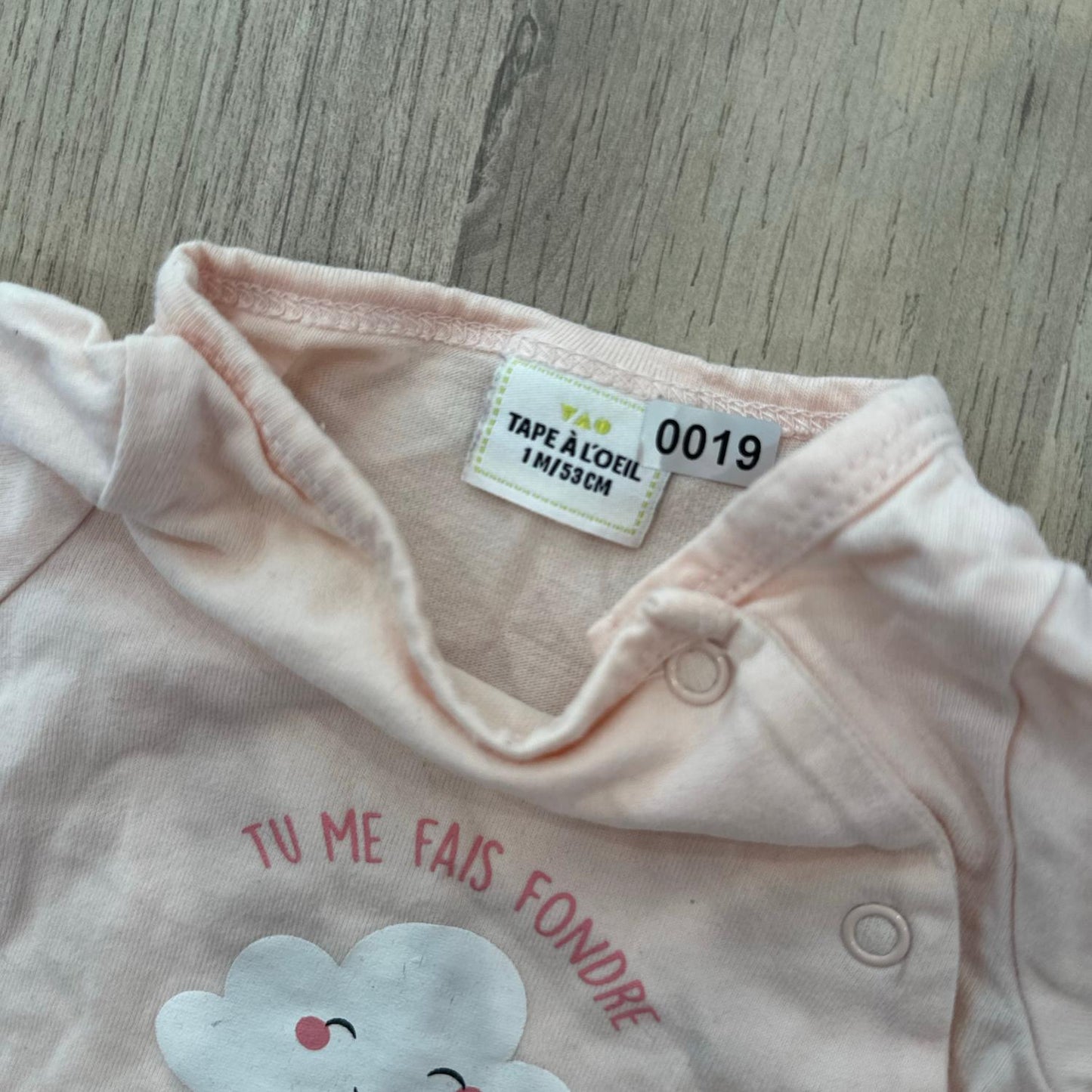 Pyjama Tape à l'oeil : 1 mois