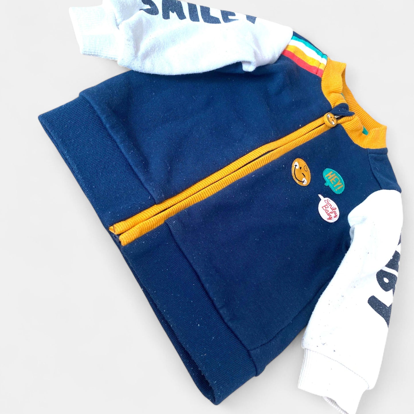 Gilet smiley baby : 6 mois