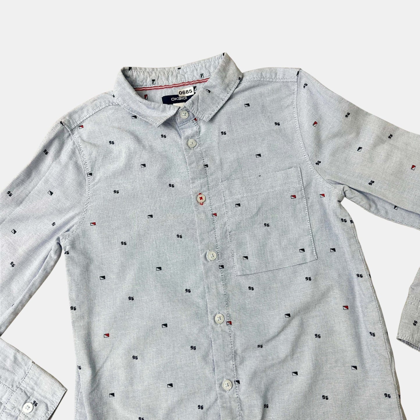 Chemise Okaïdi : 8 ans