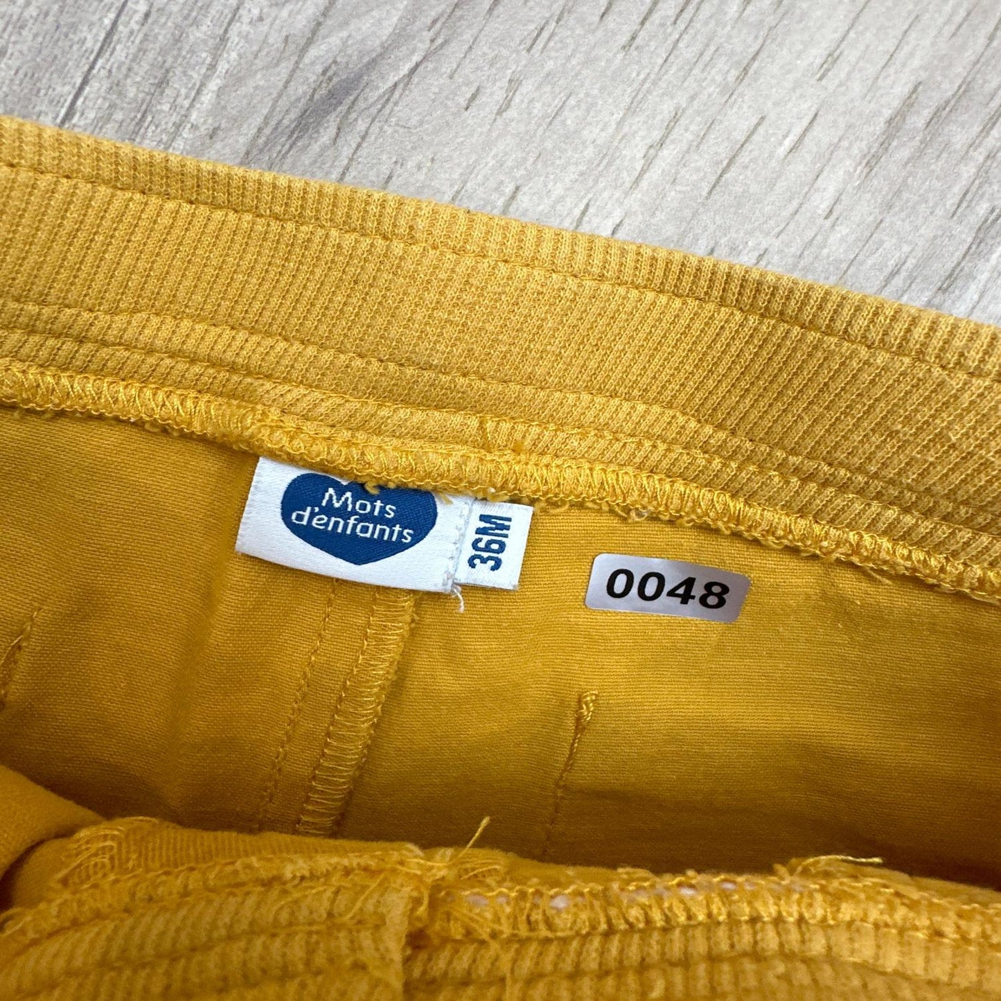 Pantalon Mots d’enfants : 3 ans