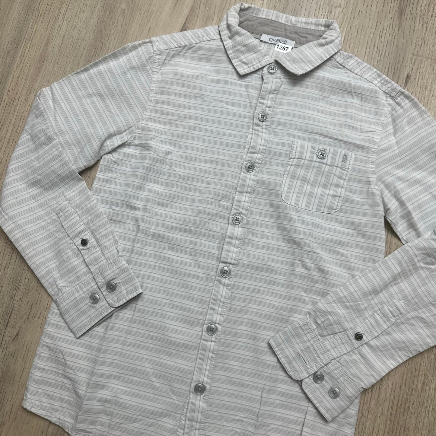 Chemise Okaïdi : 8 ans