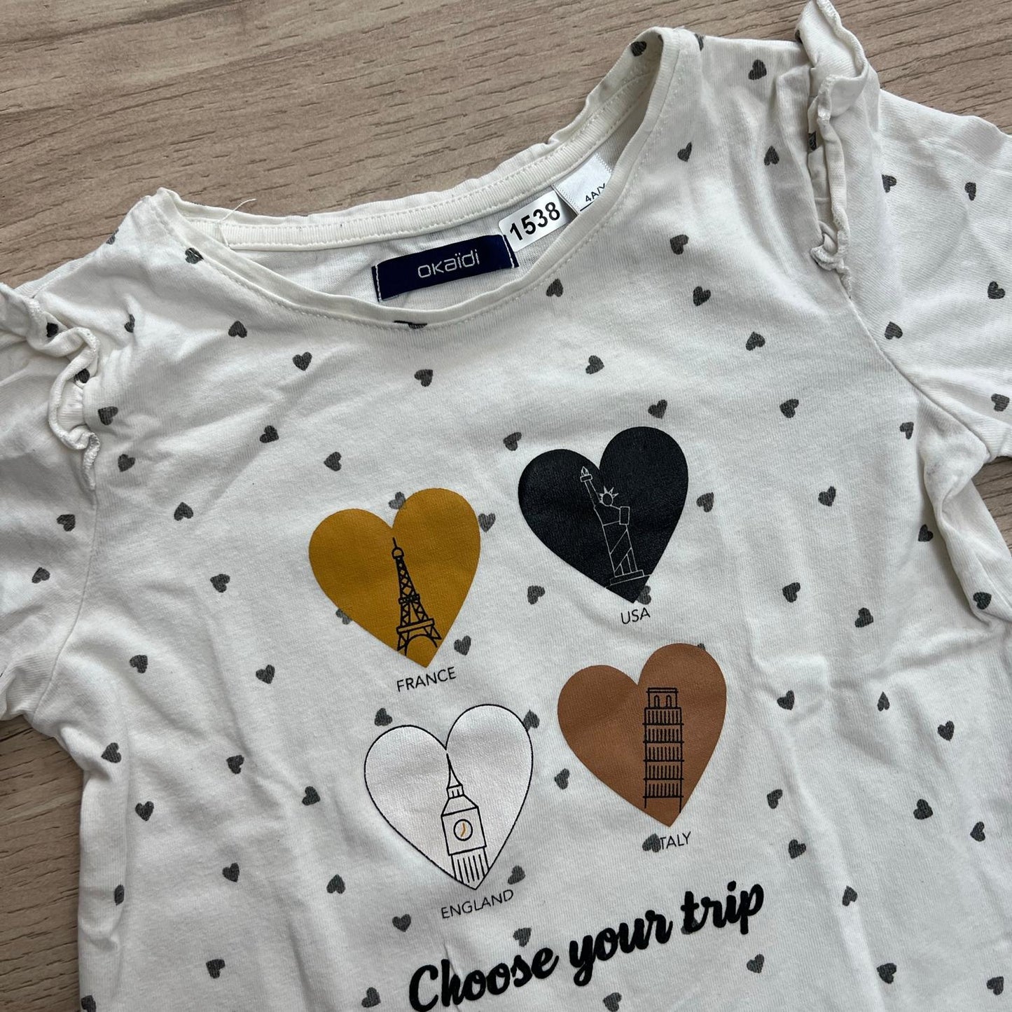 T-Shirt Okaïdi : 4 ans