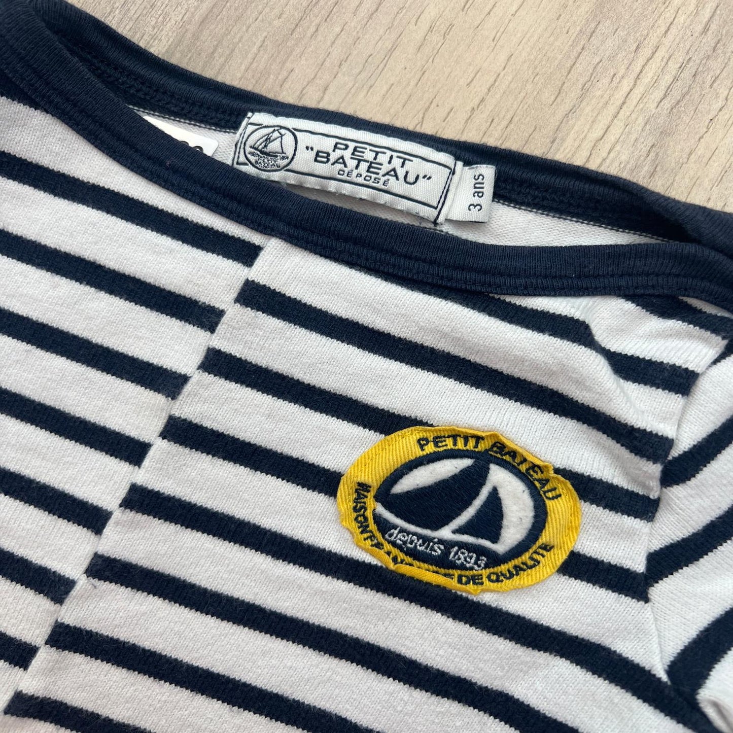 Pull fin Petit bateau : 3 ans