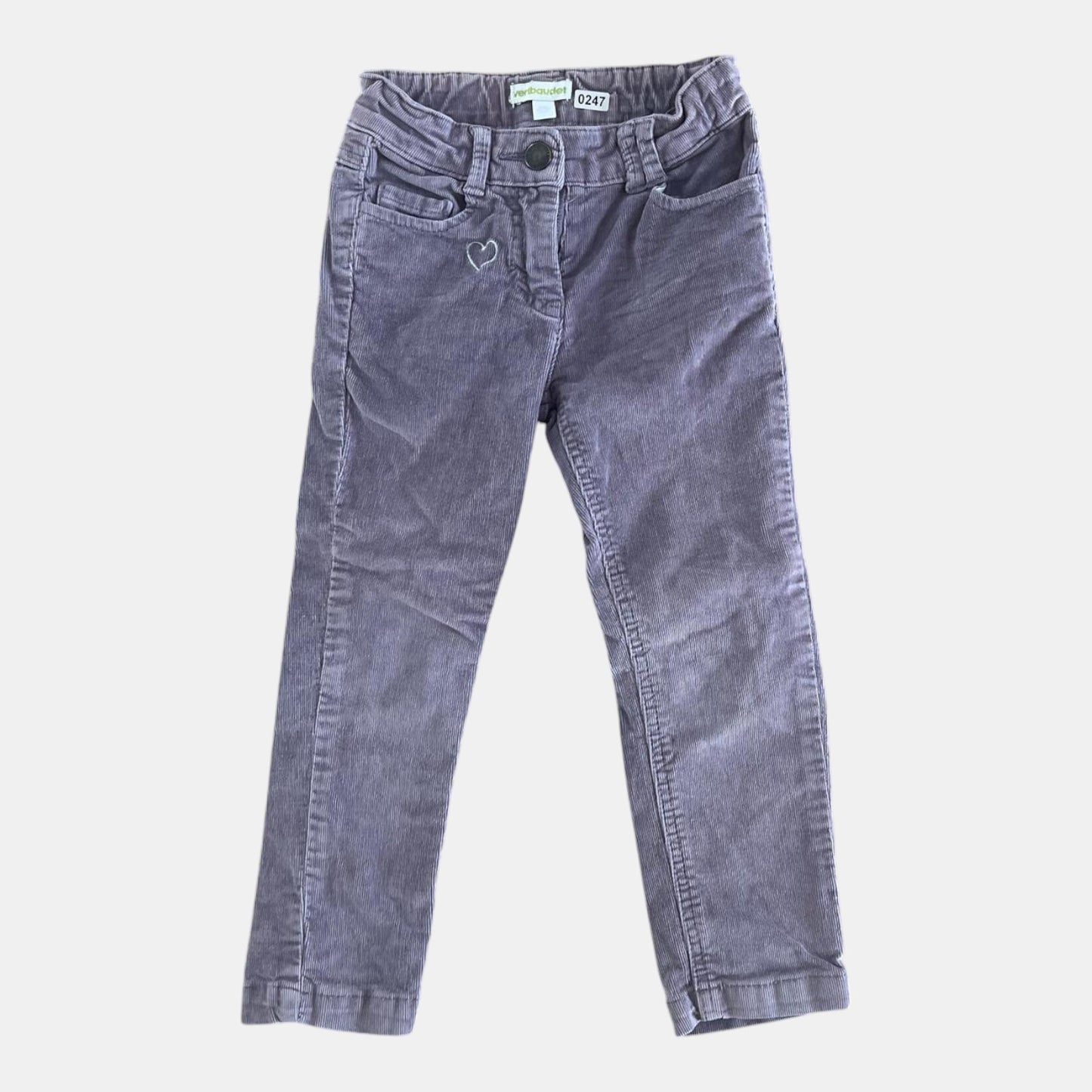Pantalon Velours Verbaudet : 3 ans