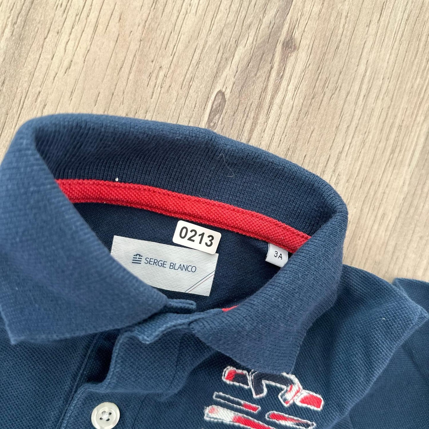 Polo Serge blanco : 3 ans