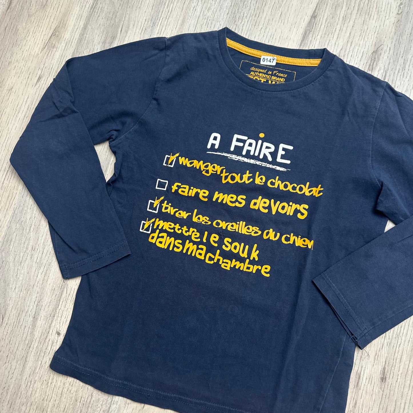 T-Shirt Best way : 8 ans