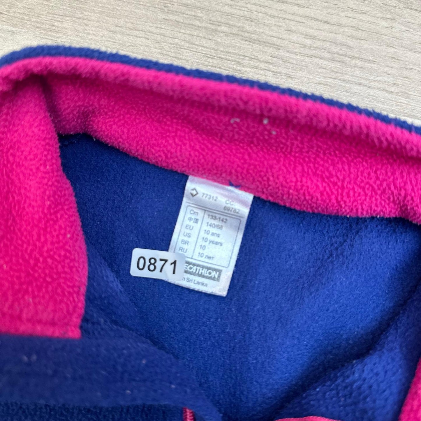 Pull Quechua : 10 ans