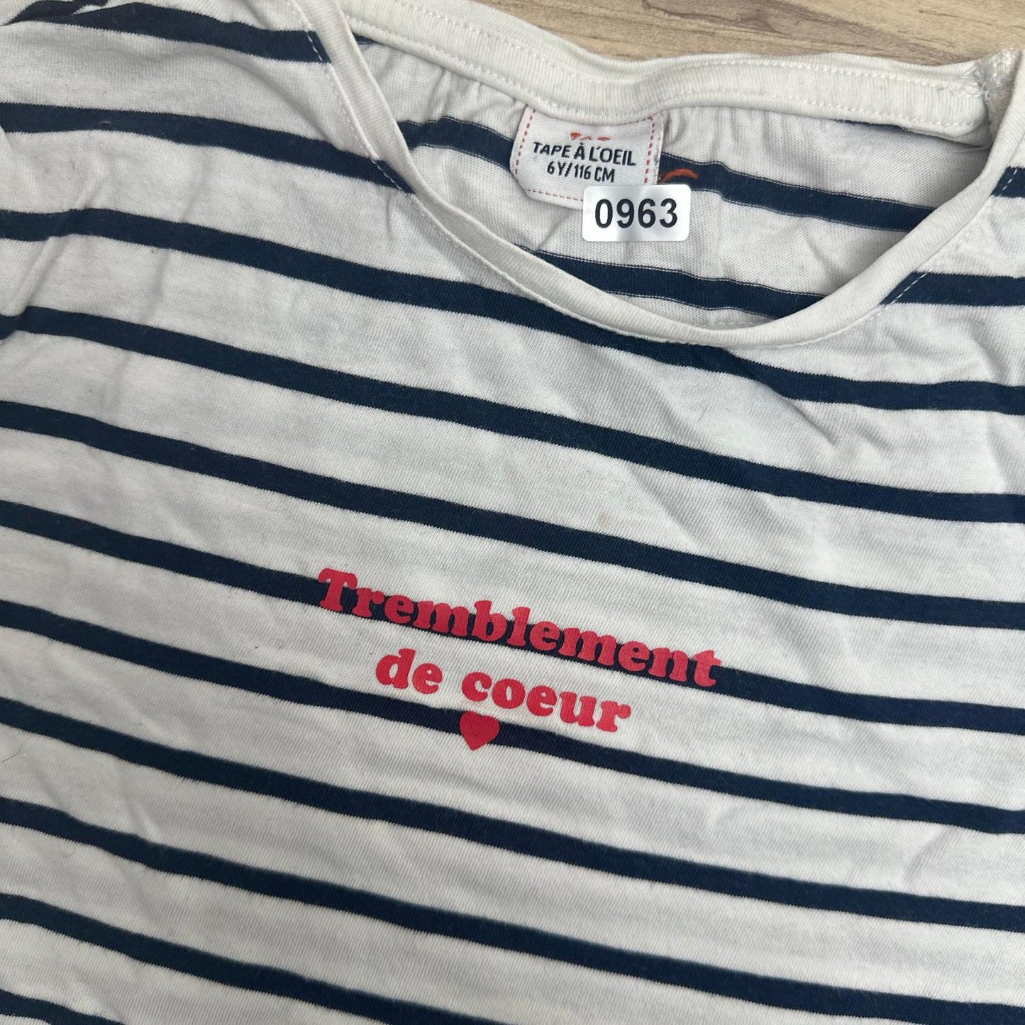 T-Shirt Tape à l'oeil : 6 ans