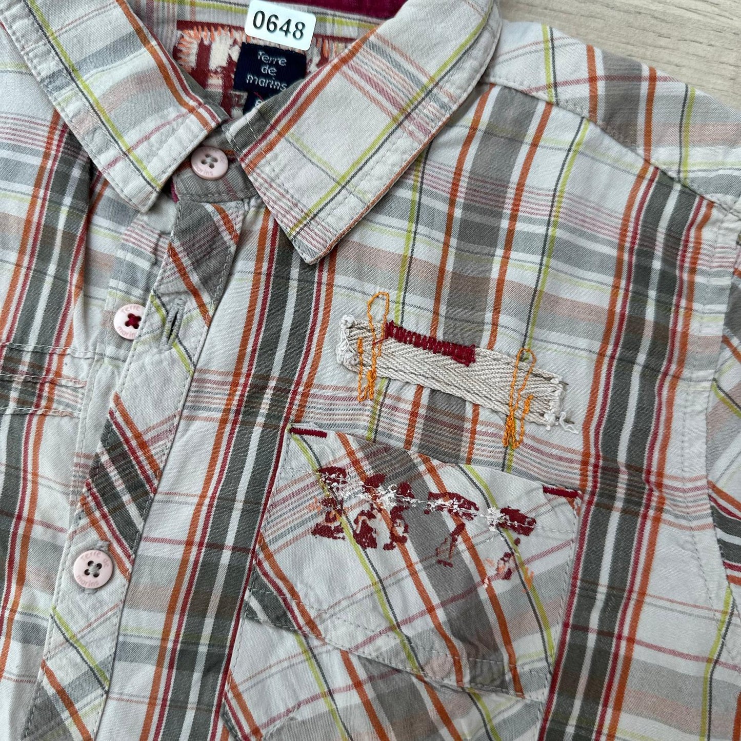 Chemise terre de marins : 6 ans