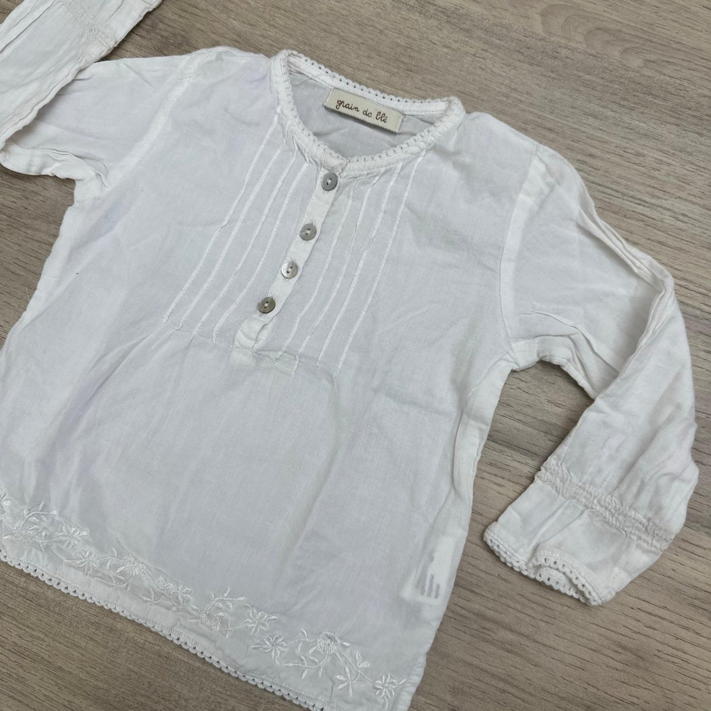 Blouse grain de blé : 12 mois