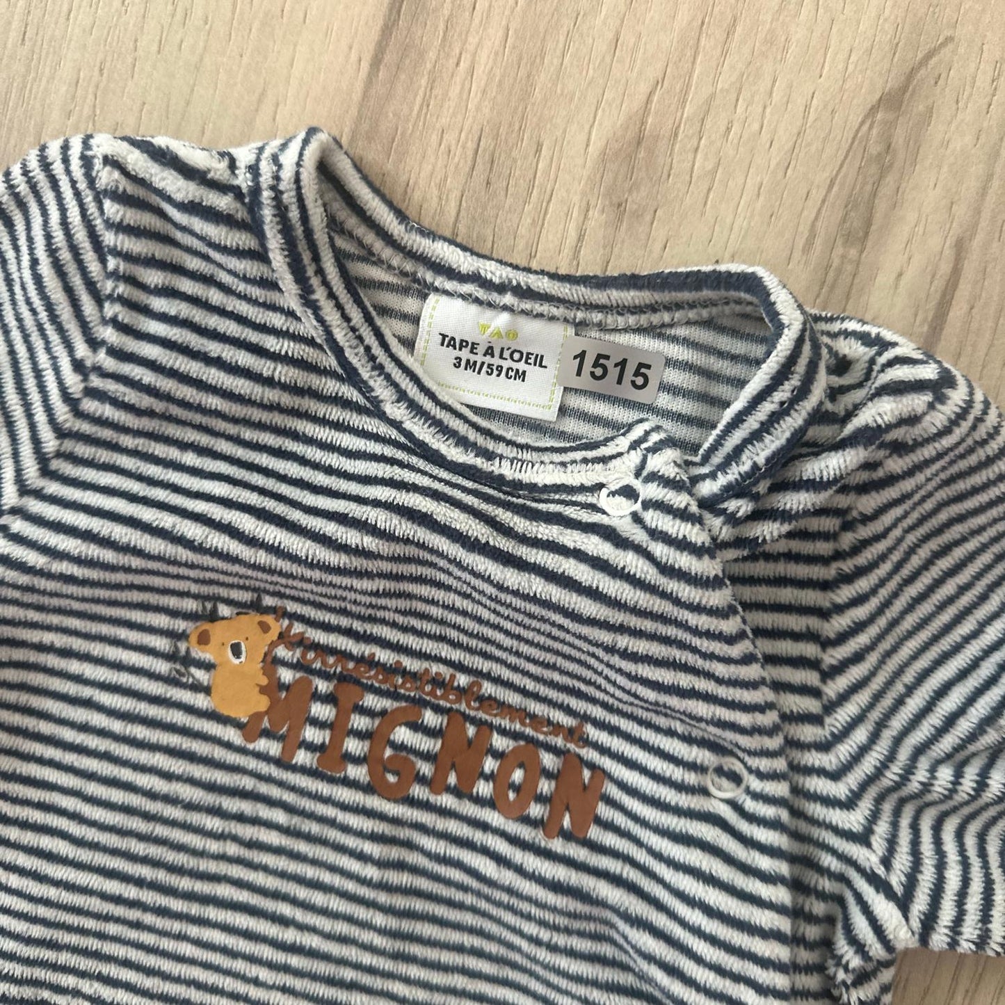 Pyjama Tape à l'oeil : 3 mois