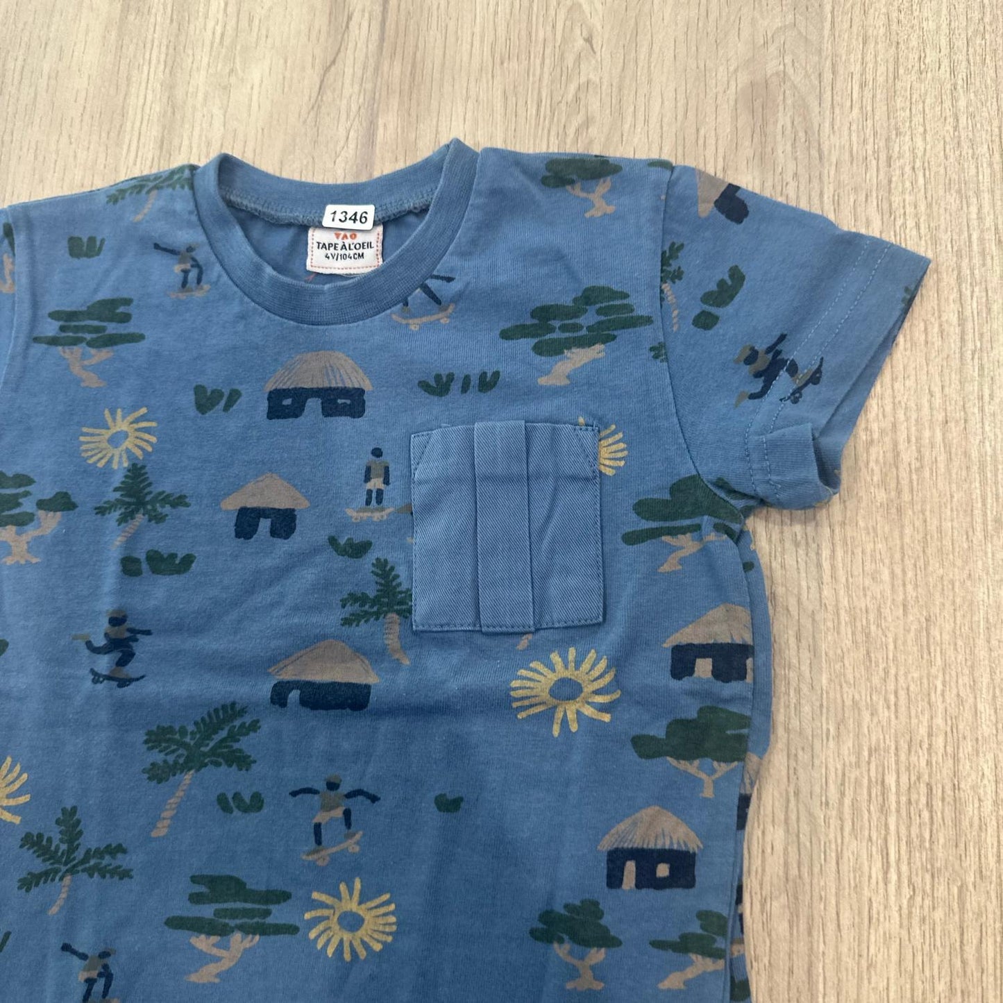 T-Shirt Tape à l'oeil : 4 ans