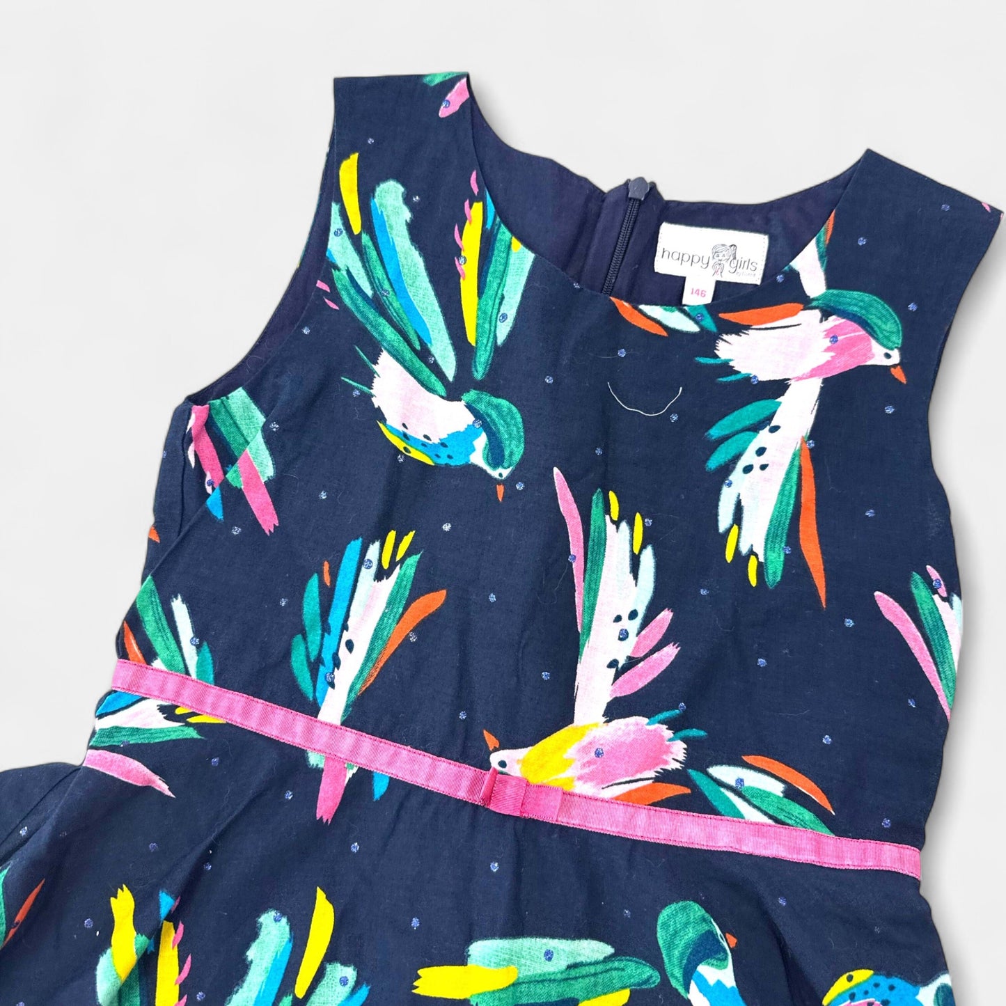 Robe Hapoy girl : 11 ans