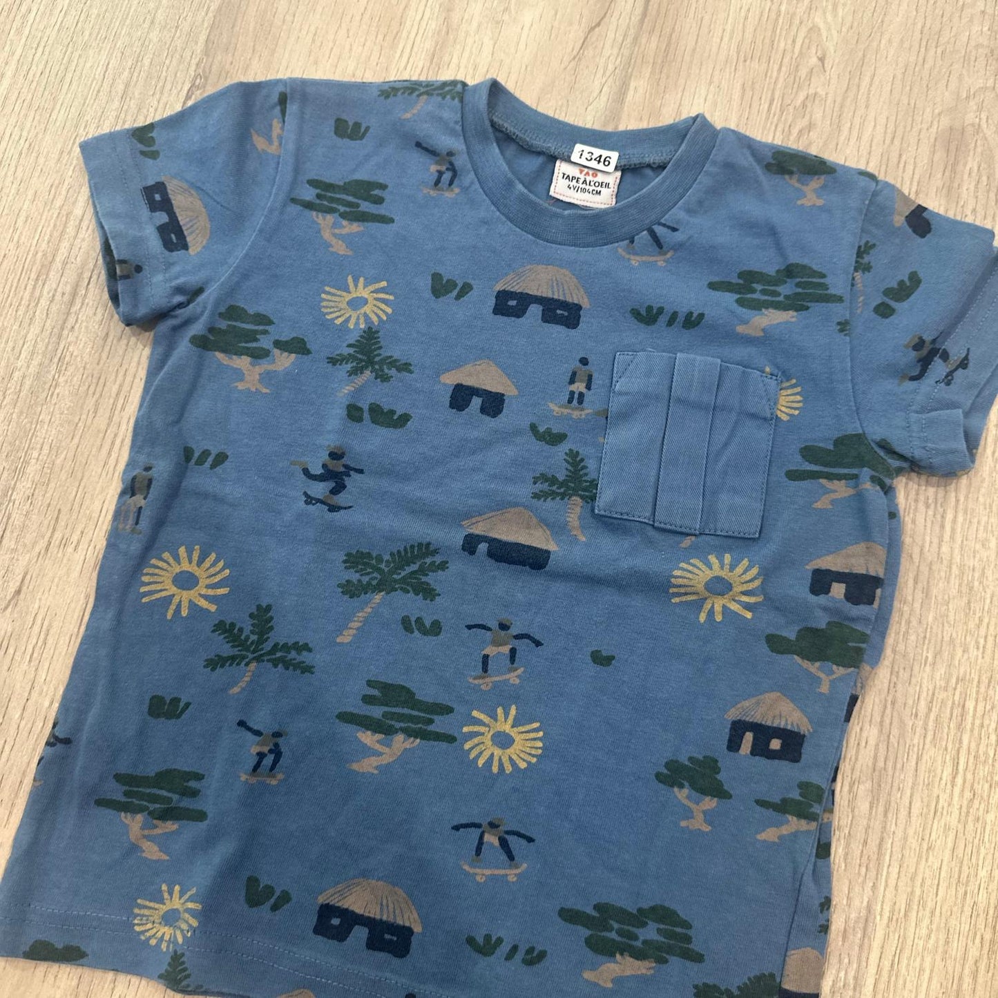 T-Shirt Tape à l'oeil : 4 ans