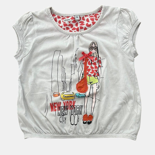 T-shirt fille : 5 ans