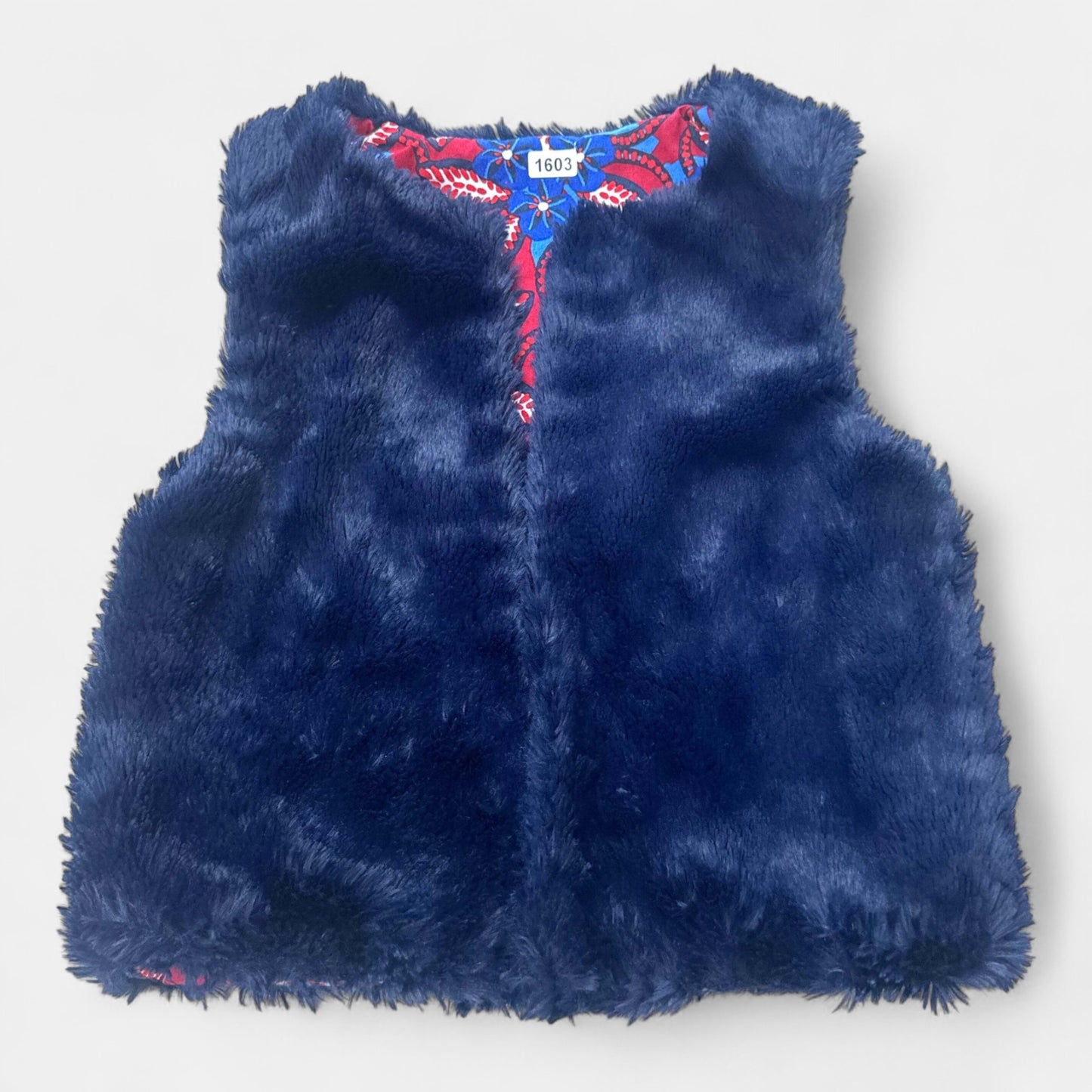 Gilet réversible : 4 ans