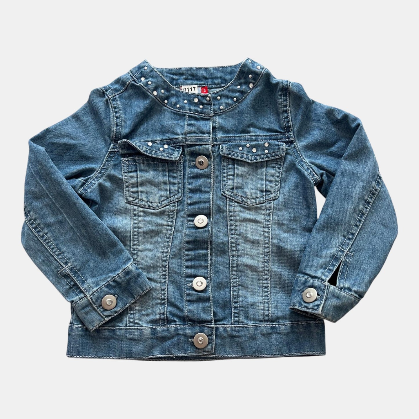 Veste jeans : 4 ans