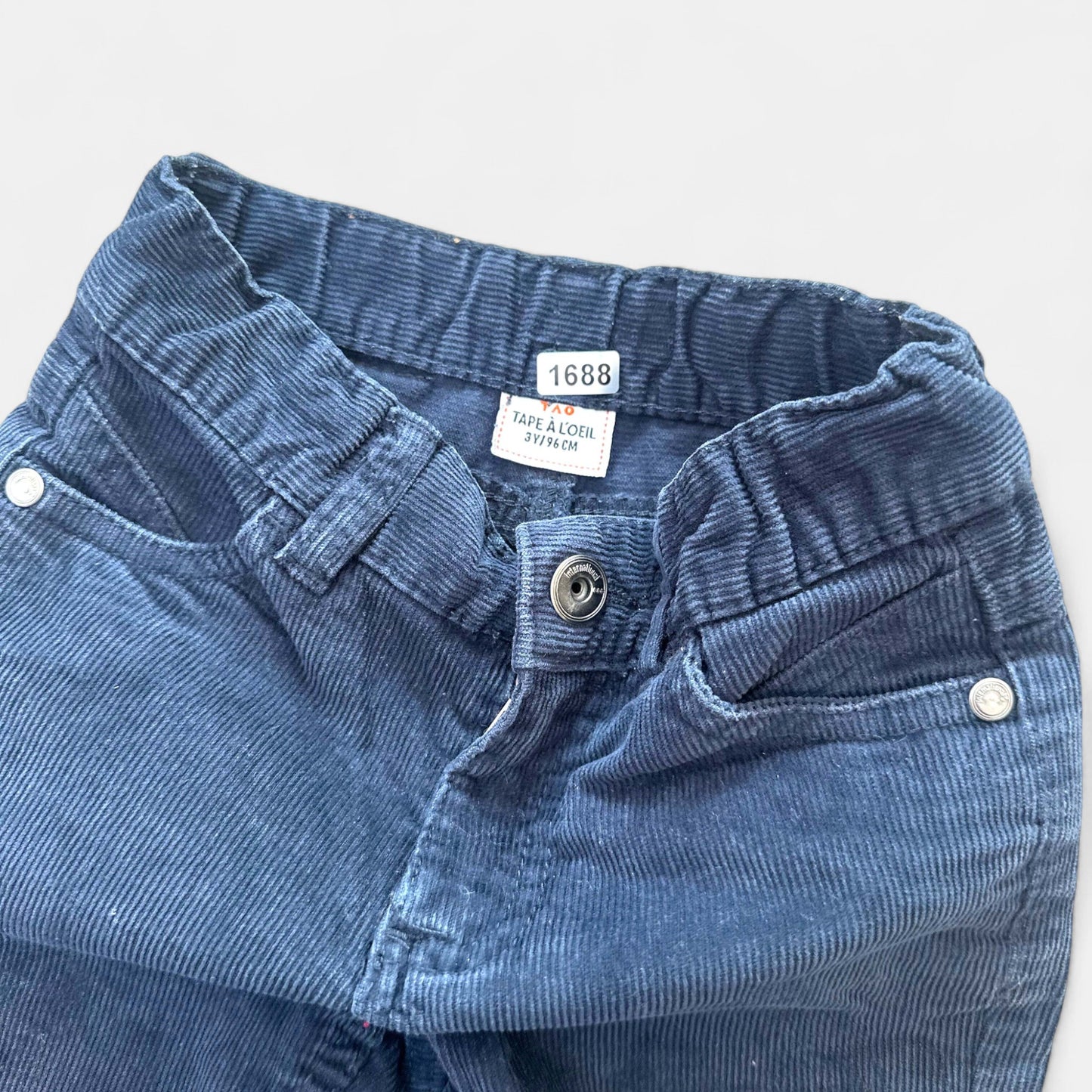 Pantalon velours Tape à l'oeil : 3 ans