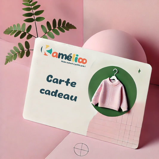 Carte cadeau Kamélioo :