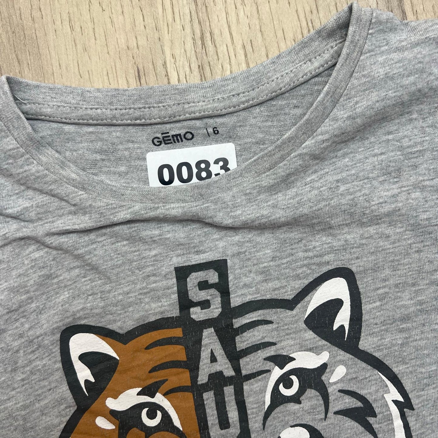 T-Shirt Gémo : 6 ans