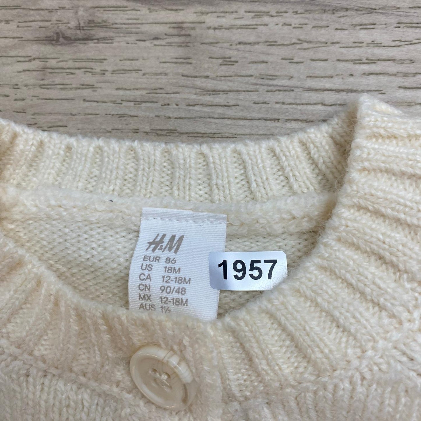 Gilet H&M : 24 mois