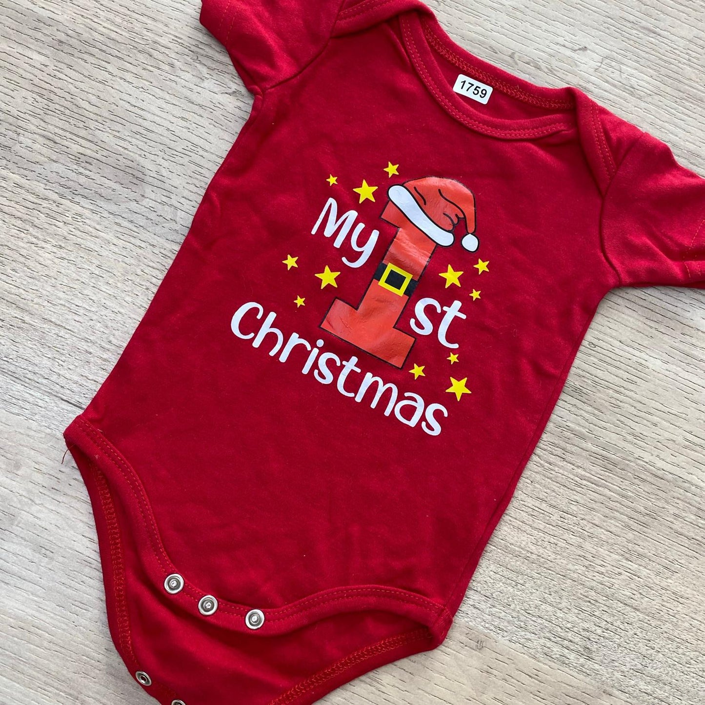 Body de Noël : 6 mois