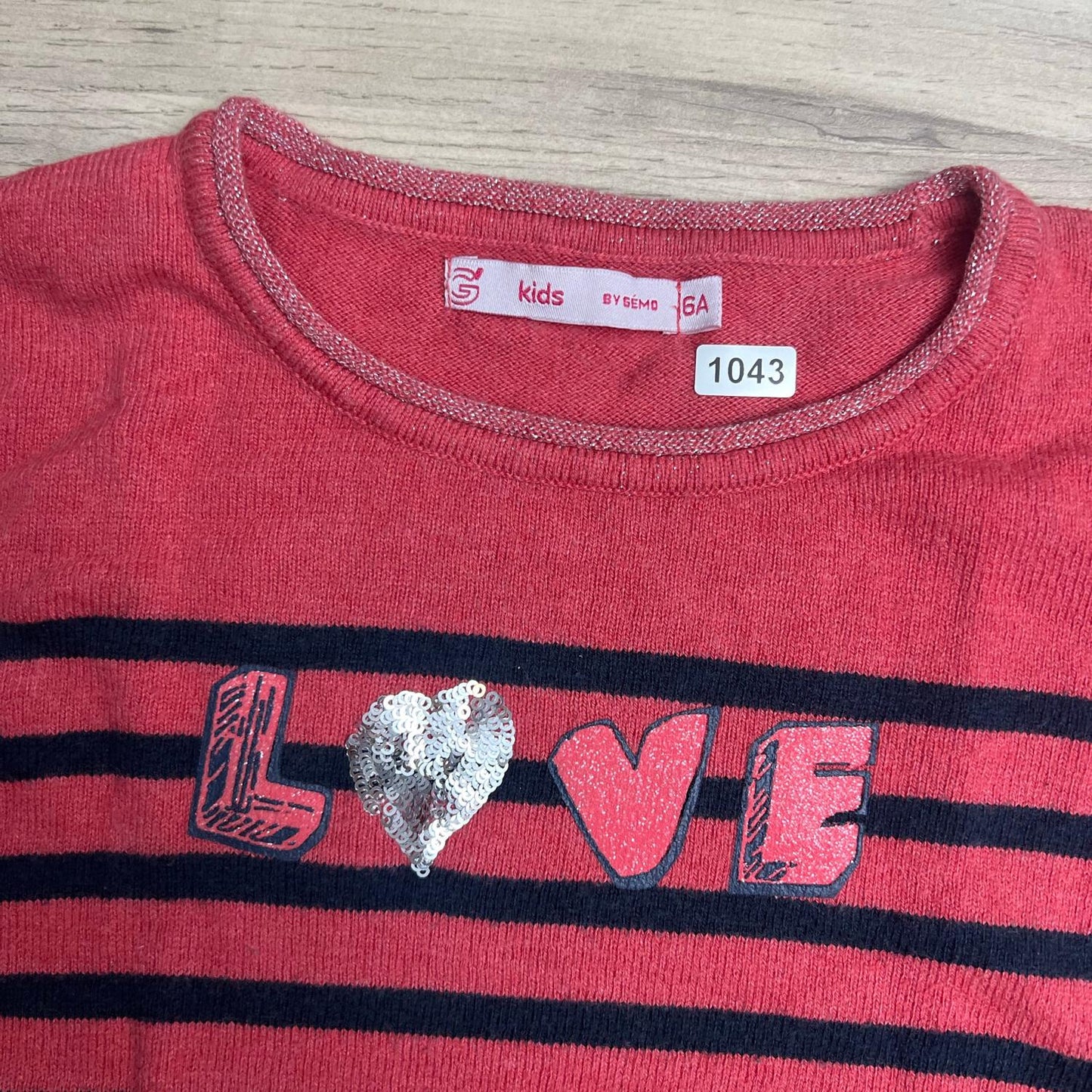 Pull Gémo : 6 ans