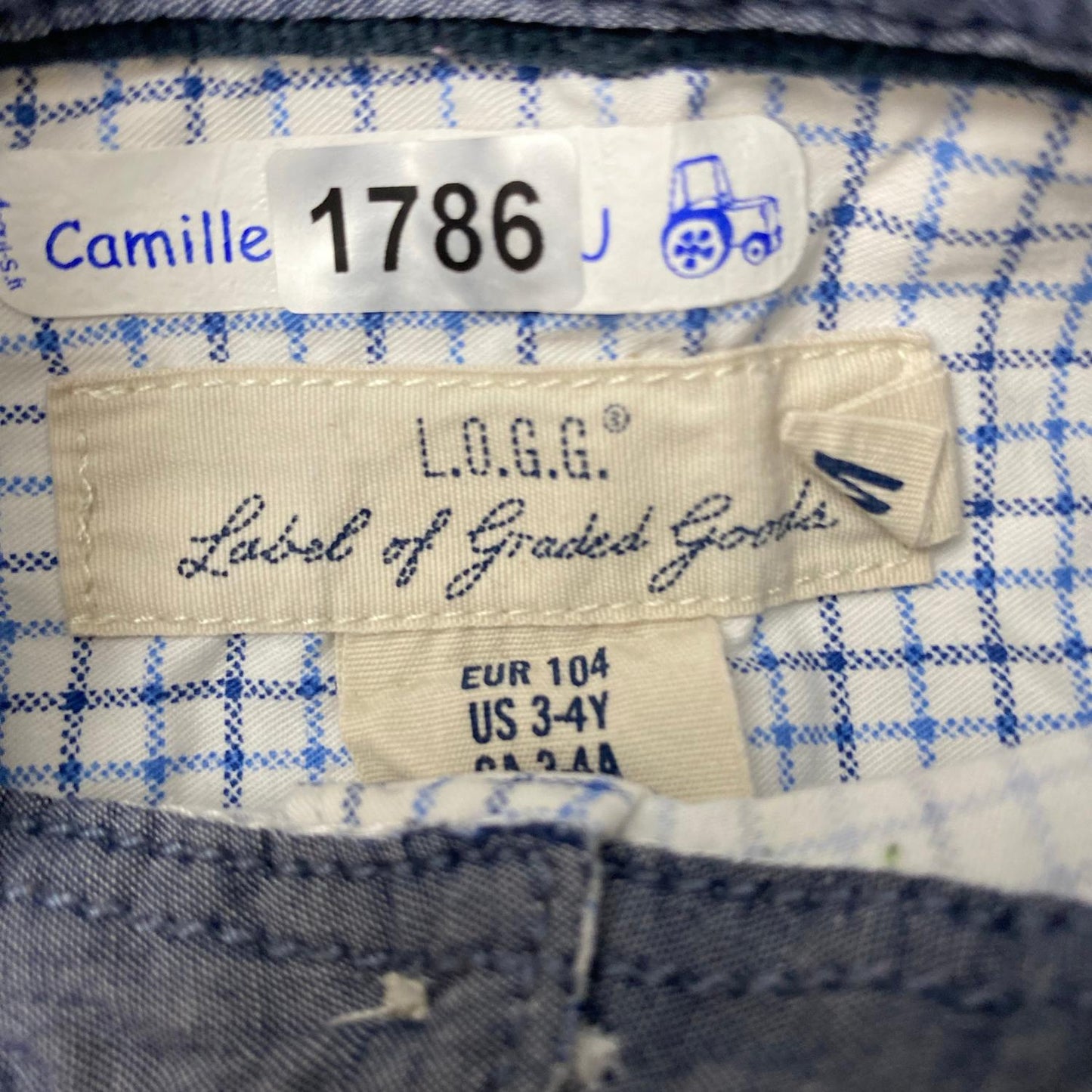 Chemise L.O.G.G. : 4 ans