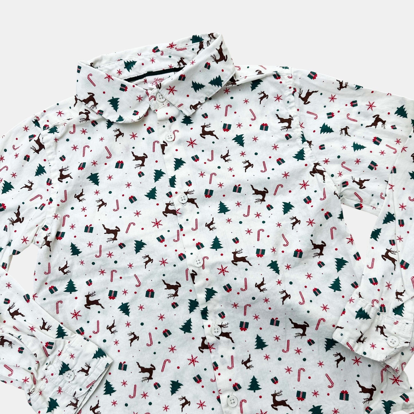 Chemise Merry Christmas : 6 ans